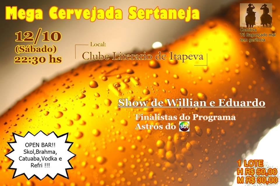 MEGA CERVEJADA SERTANEJA