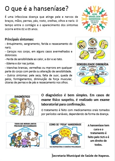 Hanseníase: como detectar e tratar a doença - Prefeitura do Paulista -  Cuidando da cidade, trabalhando pra você.