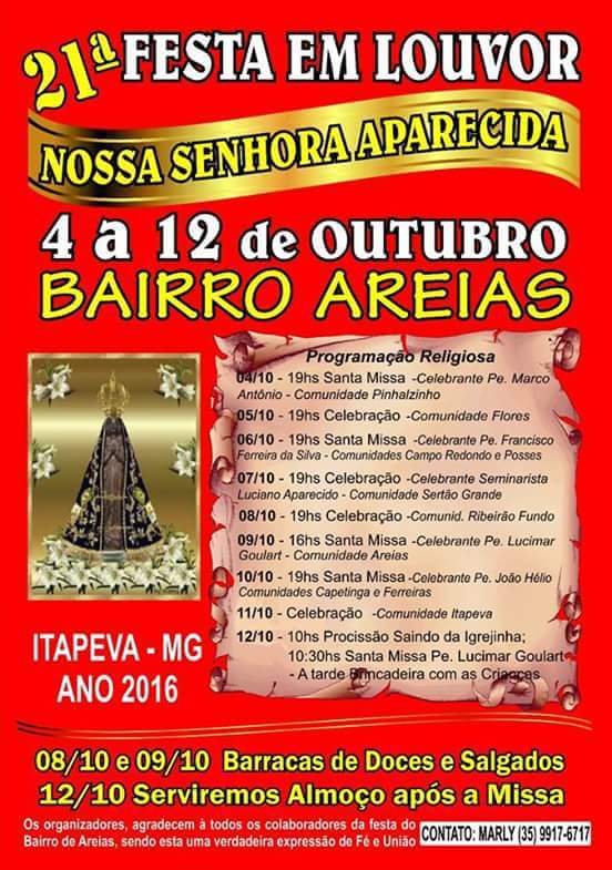 21a FESTA EM LOUVOR NOSSA SENHORA APARECIDA