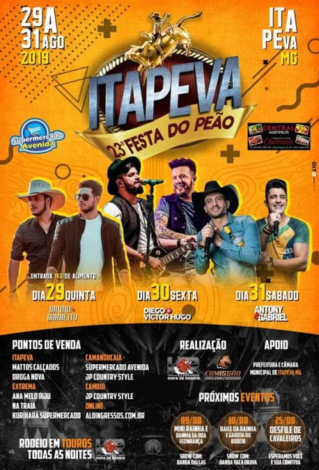 Festa do Peão' termina hoje